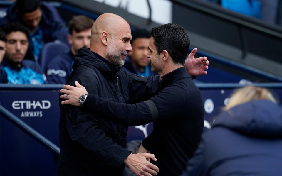 Манчестър Сити - Арсенал 2:1 / Висша лига, 33-ти кръг, 19.04.2026 г.