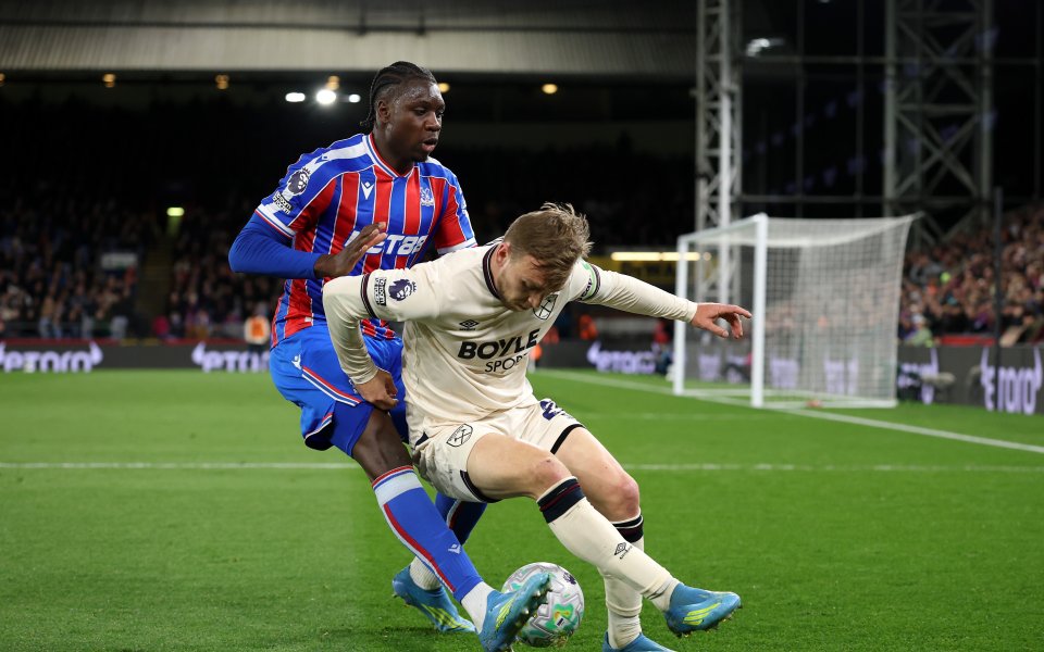 Кристъл Палас и Уест Хем не се победиха в равностоен двубой