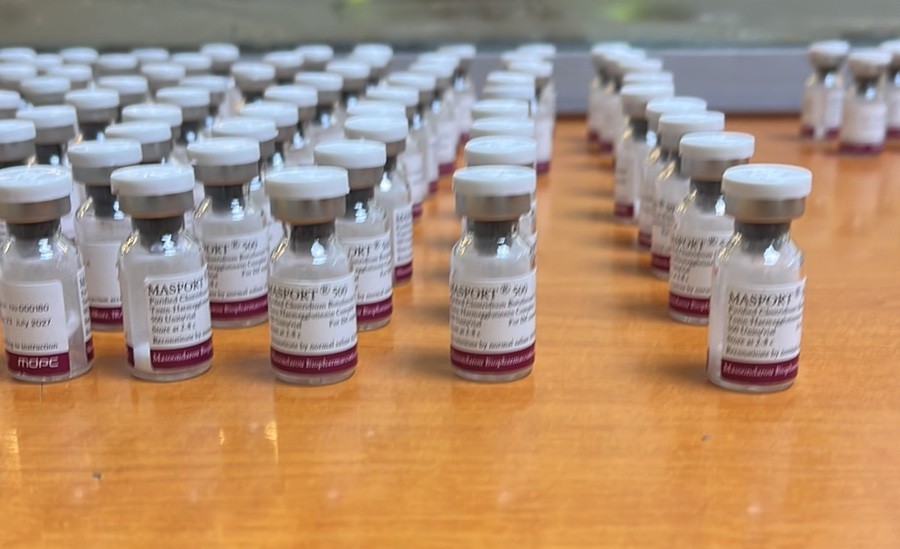 Заловиха 119 флакона ботулинов токсин на „Капитан Андреево“