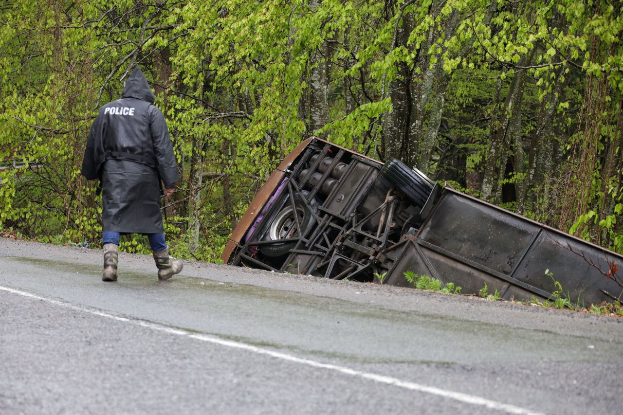 Задържан е шофьорът на украинския автобус, който катастрофира край Малко Търново