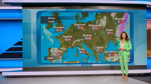 Прогноза за времето | Обедна емисия | 24 апр. 2026