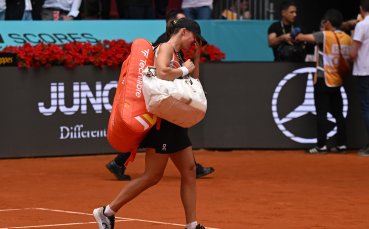 Ига Швьонтек се отказа в решителния сет срещу Ан Ли в Мадрид