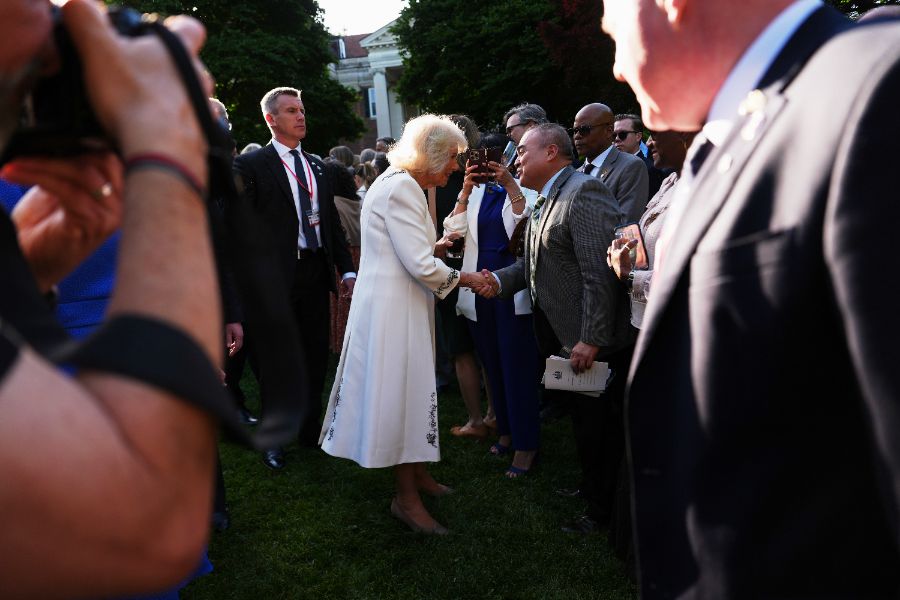 <p>Крал Чарлз и кралица Камила на държавно посещение в САЩ.</p>