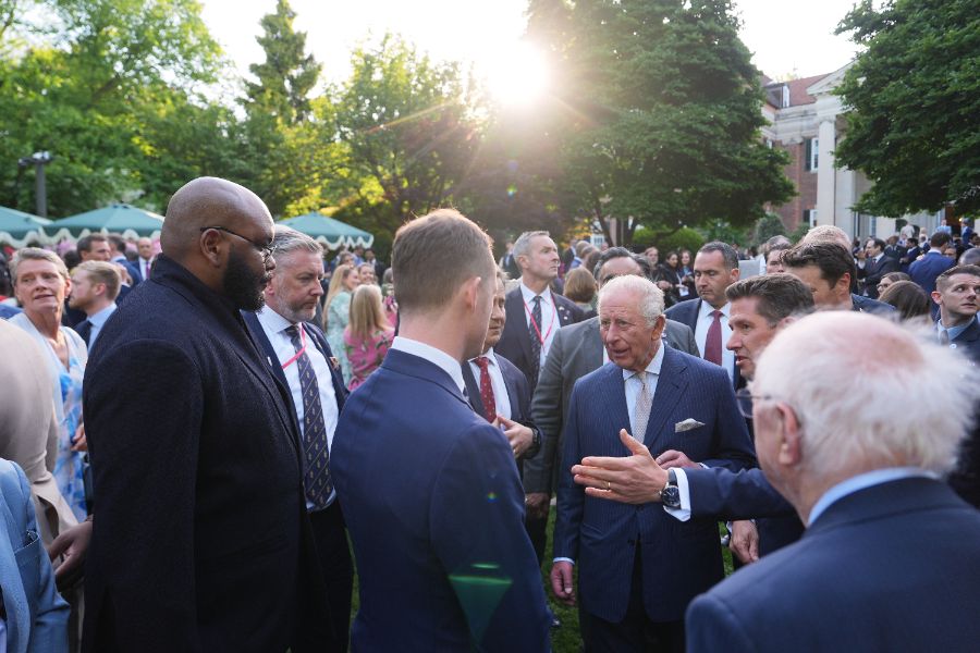 <p>Крал Чарлз и кралица Камила на държавно посещение в САЩ.</p>