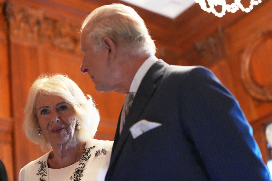 <p>Крал Чарлз и кралица Камила на държавно посещение в САЩ.</p>