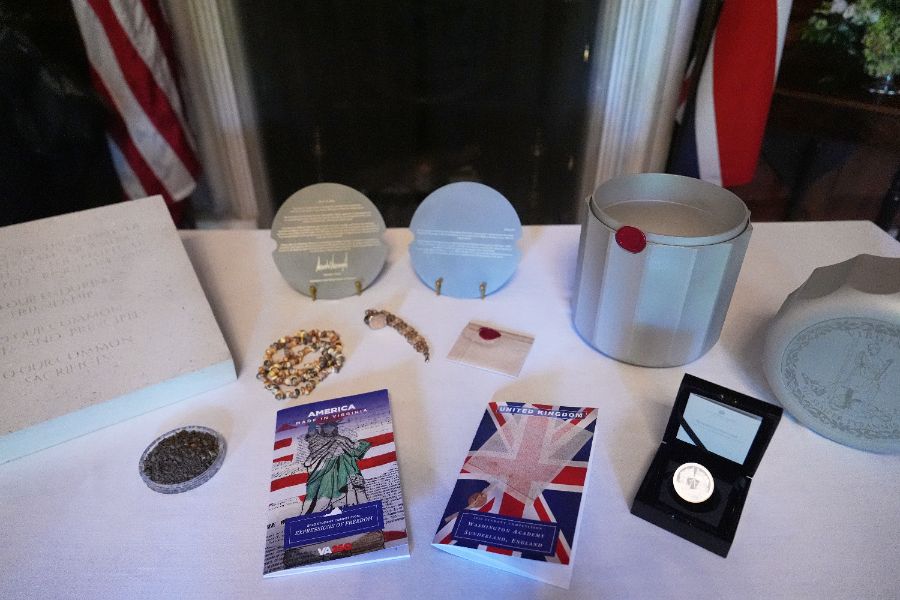 <p>Крал Чарлз и кралица Камила на държавно посещение в САЩ.</p>