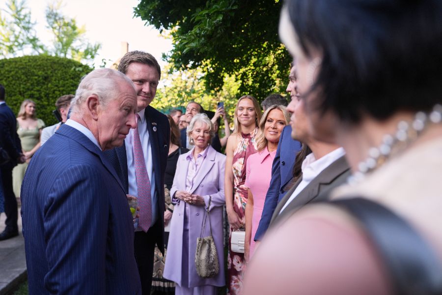 <p>Крал Чарлз и кралица Камила на държавно посещение в САЩ.</p>