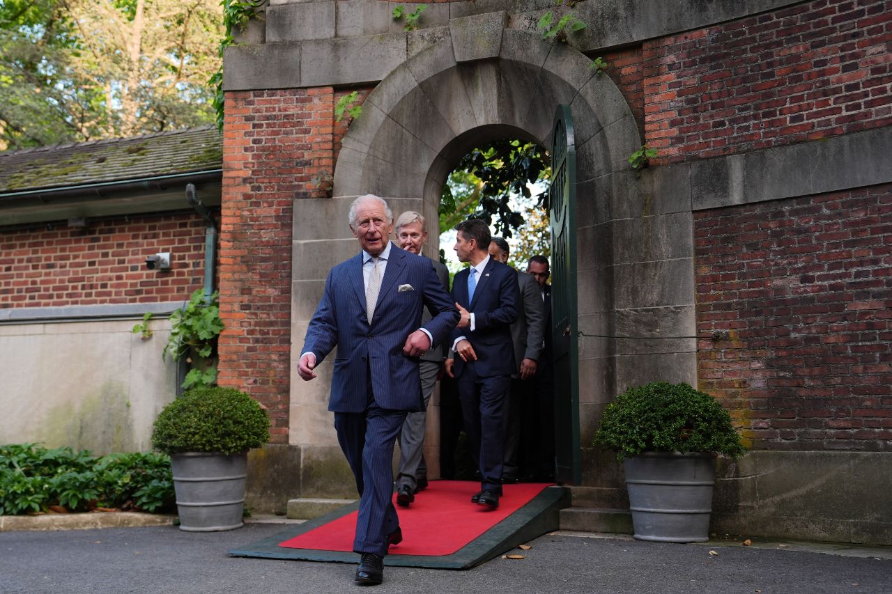 <p>Крал Чарлз и кралица Камила на държавно посещение в САЩ.</p>