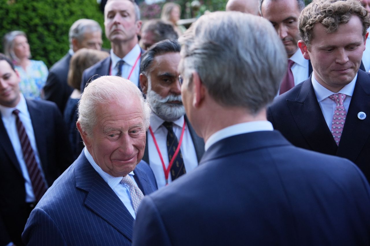 <p>Крал Чарлз и кралица Камила на държавно посещение в САЩ.</p>