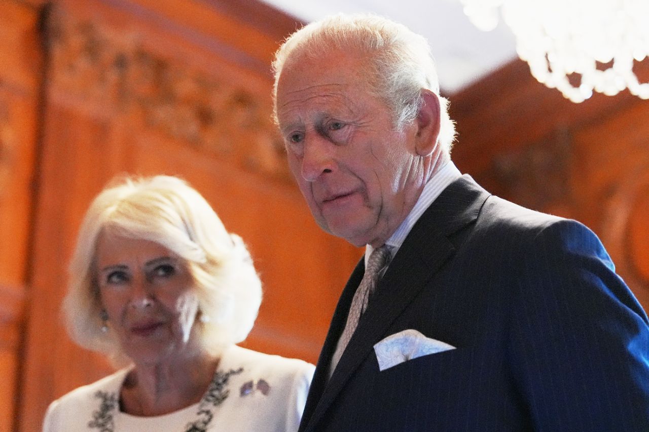 <p>Крал Чарлз и кралица Камила на държавно посещение в САЩ.</p>