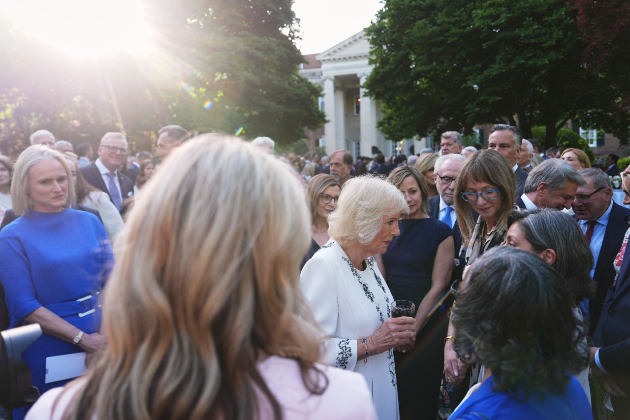 <p>Крал Чарлз и кралица Камила на държавно посещение в САЩ.</p>