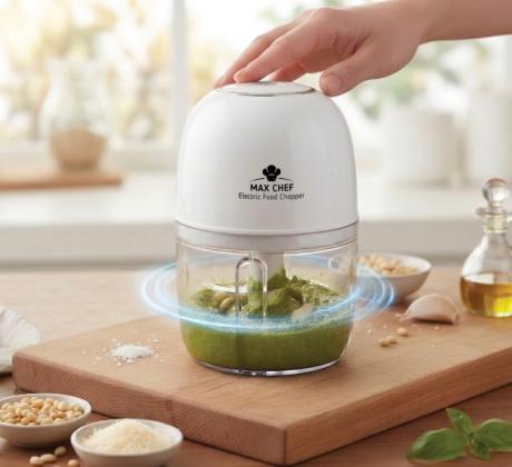 3 секунден електрически безжичен чопър MaxChef Electric Chopper за бързо
