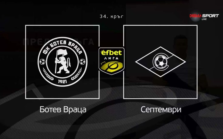 Новините преди Ботев Враца - Септември София