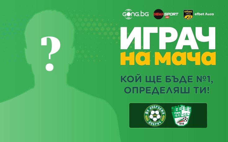 Гласувай за Играч на мача Добруджа - Берое