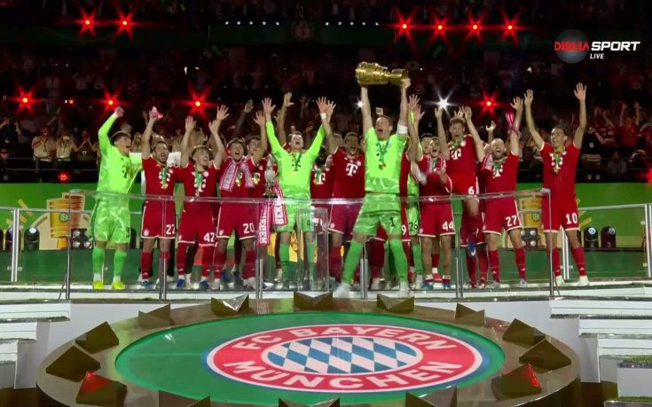 ВИДЕО: Байерн вдигна рекордна Купа на Германия