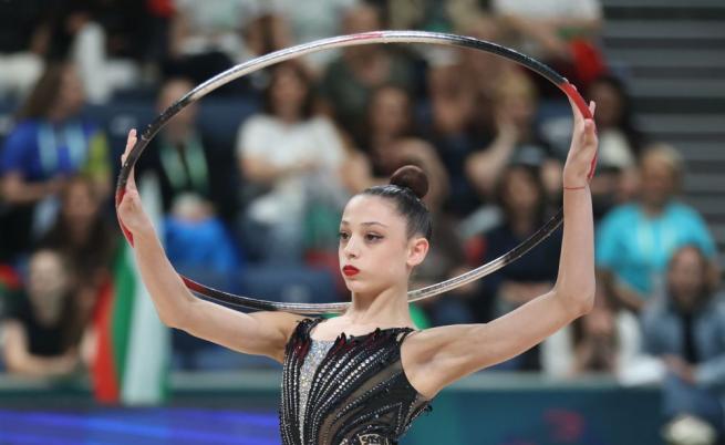 Сияна Алекова спечели нов златен медал на Европейското първенство по художествена гимнастика