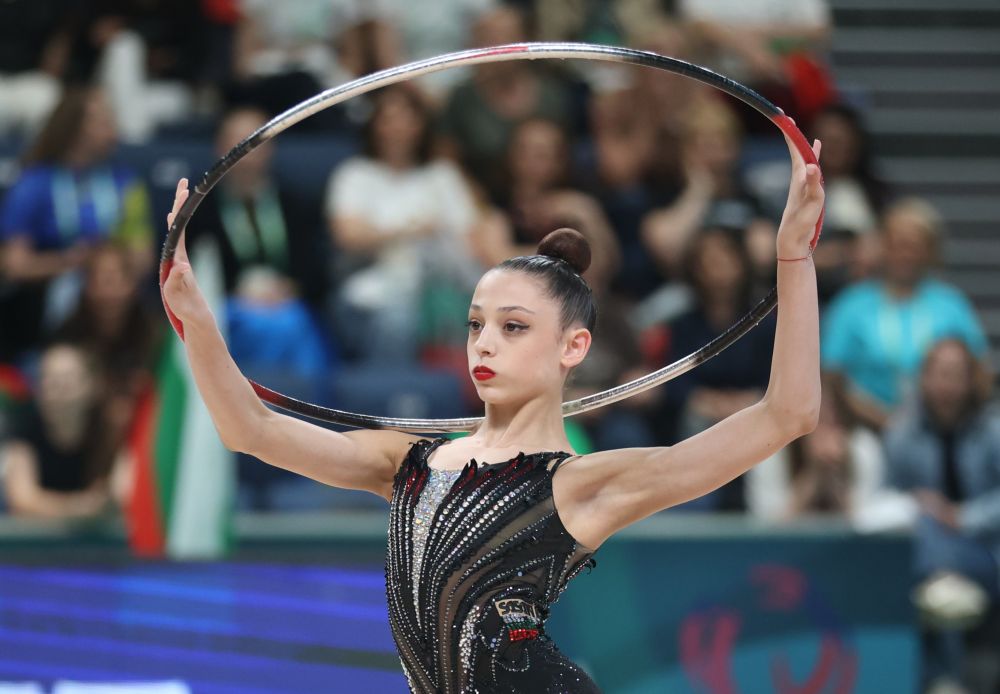 Сияна Алекова спечели нов златен медал на Европейското първенство по художествена гимнастика