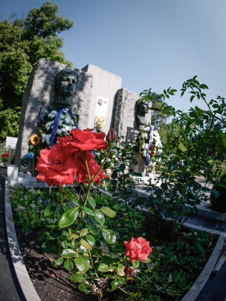 Поднасяне на венци и цветя в памет на Георги Аспарухов1