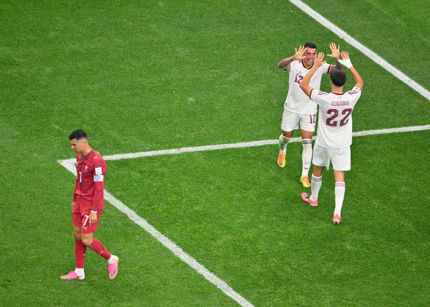 <p>Кристиано Роналдо каза последно сбогом на Мондиала.</p>