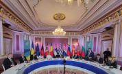 Министърът на външните работи Велислава Петрова по време на посещението си в Киев, където участва в Срещата на върха „Украйна - Югоизточна Европа“.