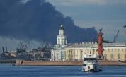Пушек над руската столица: Черният дим от пожара край Москва достигна до града