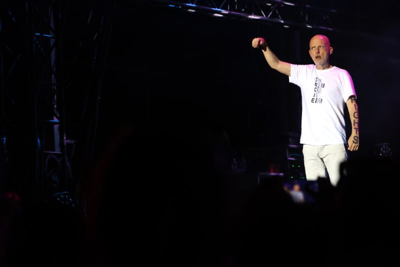<p>Американският музикант и композитор Moby с концерт на главната сцена на фестивала PhillGood на Гребната база в Пловдив.</p>