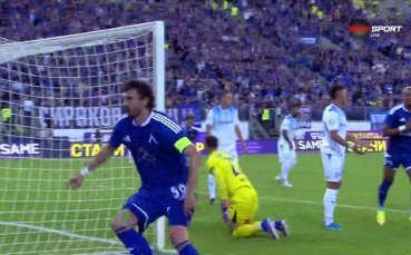 Левски - Университатя Крайова 1:0 /първо полувреме/