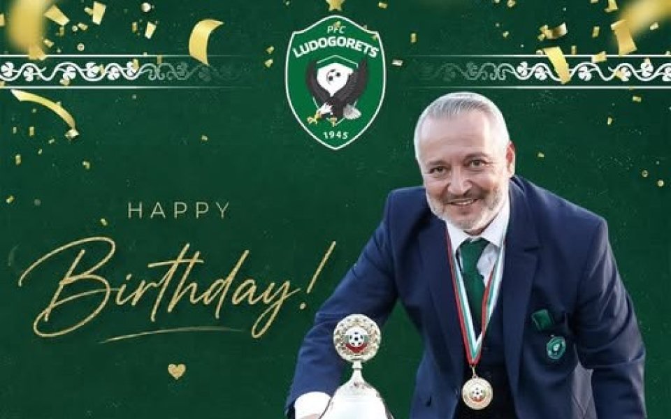 Лудогорец: Алекс, благодарим за усилията, които влагаш в развитието на клуба