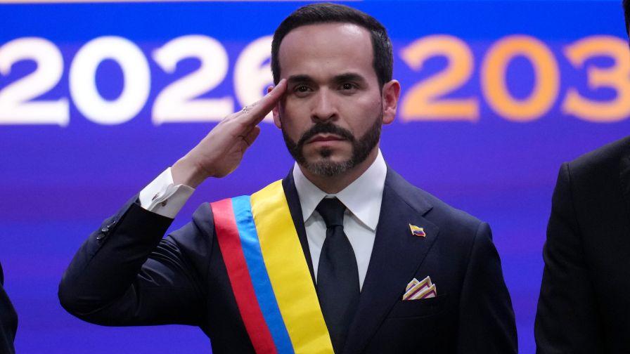 <p>Новият президент на Колумбия положи клетва</p>