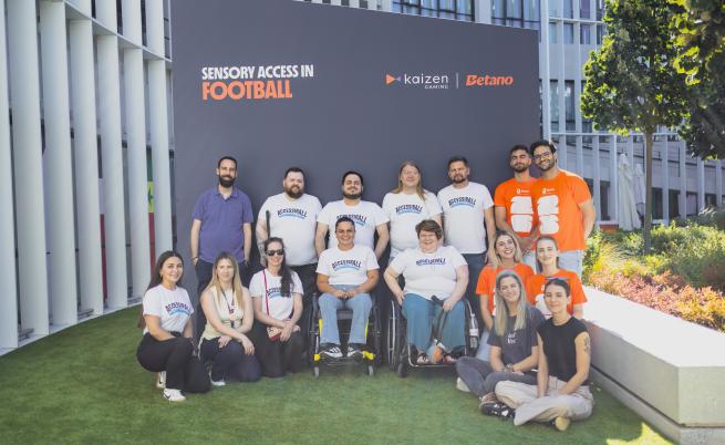 Кaizeners в Kaizen Campus имаха възможност да изживеят гледането на футболен мач в условията на сензорна стая