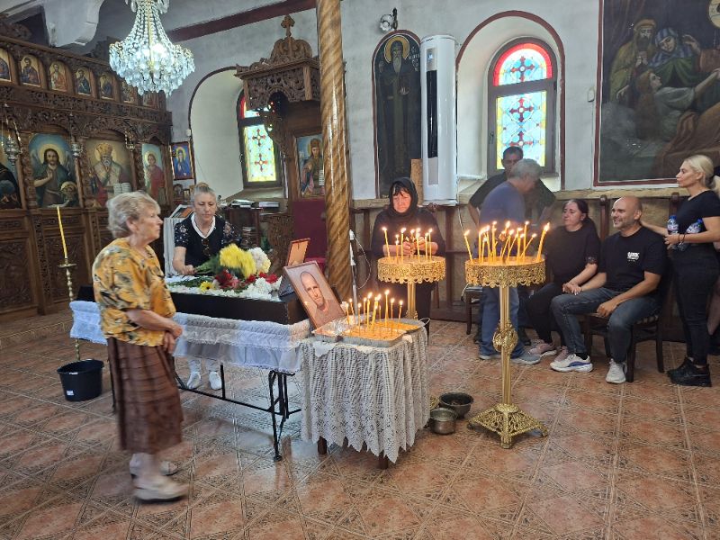 <p>Последно сбогом с Георги Кузев след побоя на Младежкия хълм.</p>