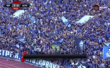 Сержиньо посече ЦСКА в края на първото полувреме