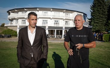 Христо Стоичков и Хулио Веласкес с половинчасов разговор