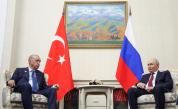 Ердоган и Путин обсъдиха въпроса с Черно море