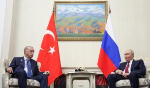 Ердоган и Путин обсъдиха въпроса с Черно море