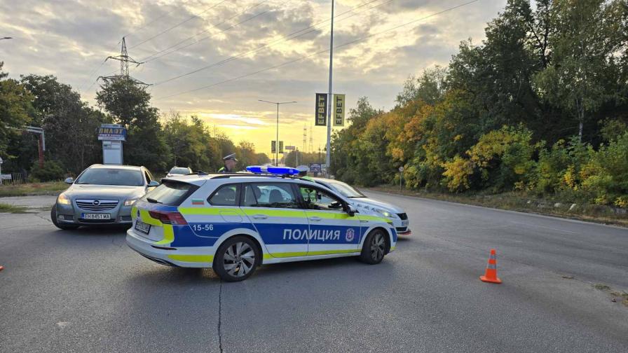 Пътят в посока село Ясен е затворен още на изхода от Плевен