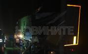 Катастрофа между два тира на пътя Велико Търново – Русе