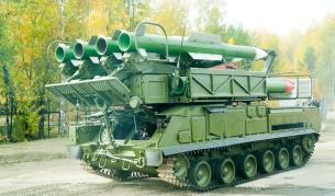 Русия скри ЗРК „Бук-М1“ сред дърветата, но есента го издаде на украинските дронове