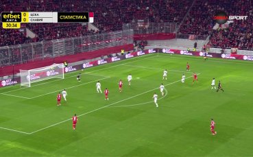 ЦСКА - Славия 0:0 /първо полувреме/