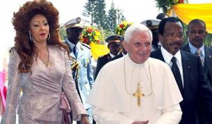 Днес папа Бенедикт XVI е на посещение в Камерун