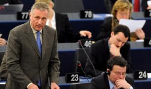Мирек Тополанек говори пред Европарламента на 25 март т.г.