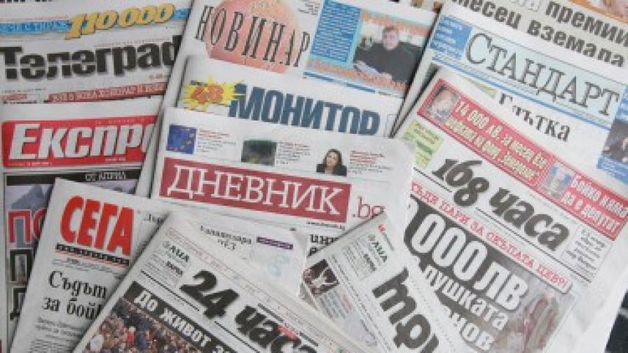 Вестниците: Първанов плаши депутатите с референдум