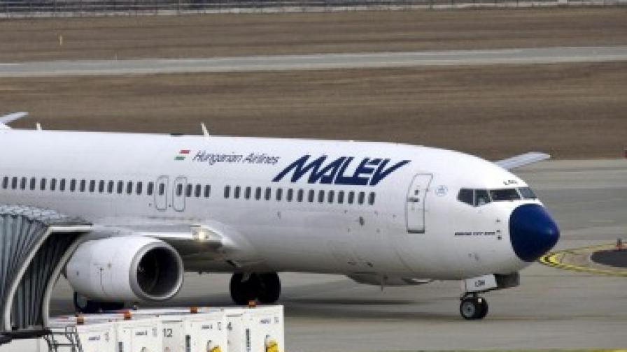Авариралият самолет е на унгарската компания "Малев"