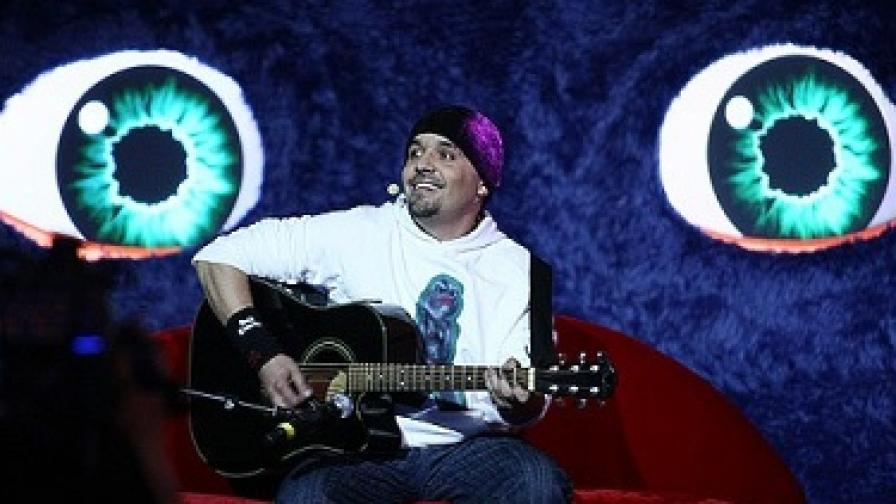 Дичо беше водещ на наградите на "БГ радио" през 2008 г.