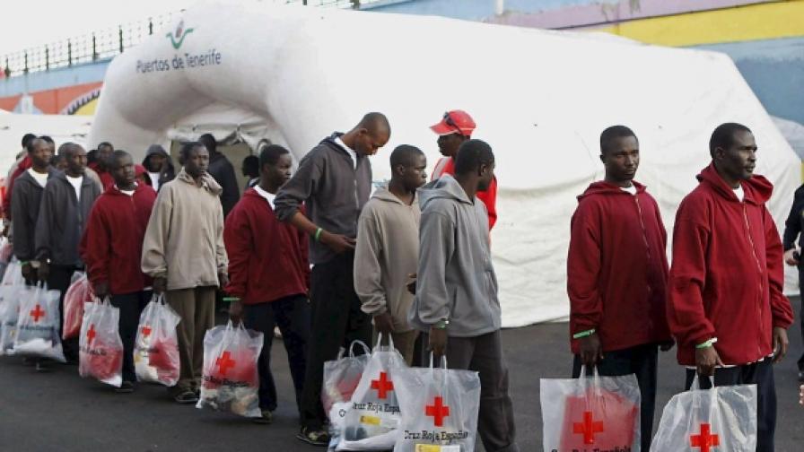 Нелегални имигранти от Екваториална Африка често успяват да се доберат до бреговете на Испания