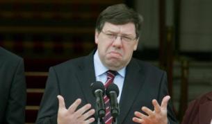 Ирландският премиер Брайън Кауън призова народа да разреши ратификацията на Лисабонския договор