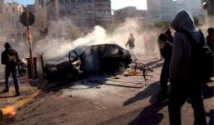 През декември Гърция бе обхваната от вълна от улично насилие