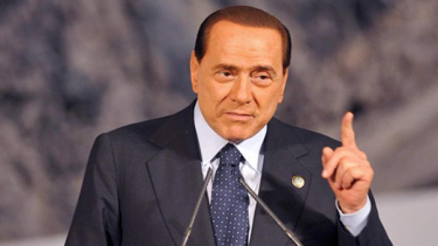 Нов скандал с Берлускони, този път с гробове