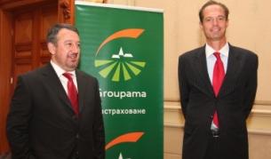 Огнян Йорданов, Генерален Директор на Groupama Застраховане и Groupama Животозастраховане и Ерик Наджи, Директор на Groupama за Централна и Източна Европа