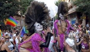 Гей парадът в Барцелона обикновено минава без инциденти